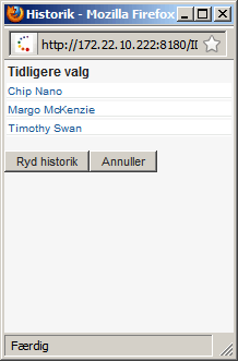 Listen Historik