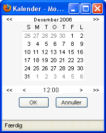 Kalenderkontrol 