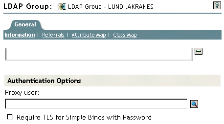 The Require TLS for Simple Binds with Passwords check box