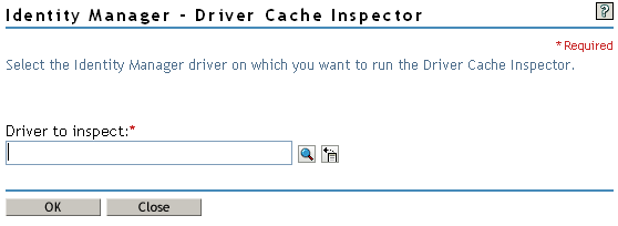 Identity Manager Driver Cache Inspector