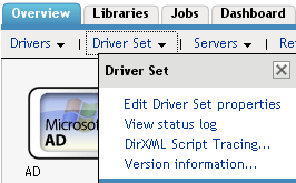 Properties of the driver set