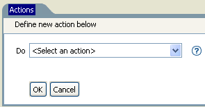 Actions tab