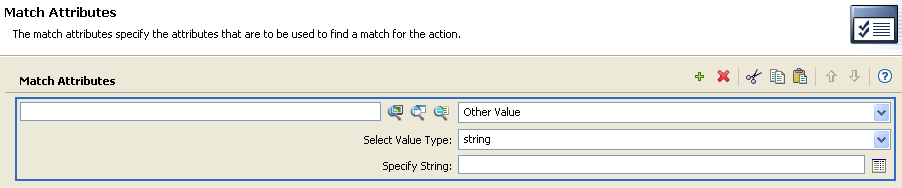 Match Attribute Builder Other Value