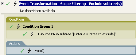 Event Transformation - Scope Filtering - Exclude subtrees