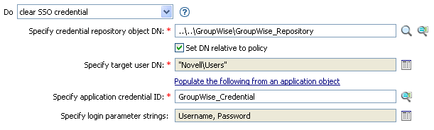 Clear SSO credential