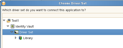 The Driver Set icon and label