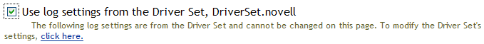 Option to select if the list of logged events should be inherited