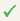 Green check