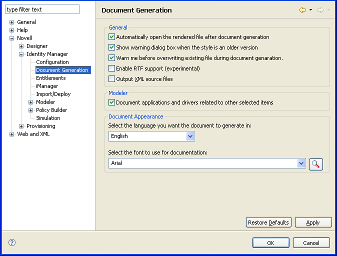 Enabling RTF Formatting in DocGen