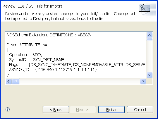 A sample .sch file to be imported