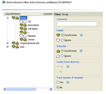 Filter Editor Class options
