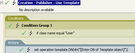 Creation - Publisher - Use Template