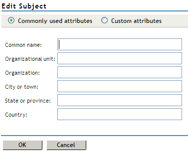 Edit subject