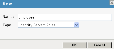 Employee role policy type