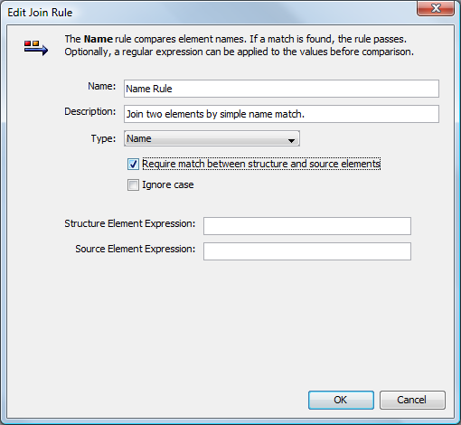 Edit Join Rule Dialog Box