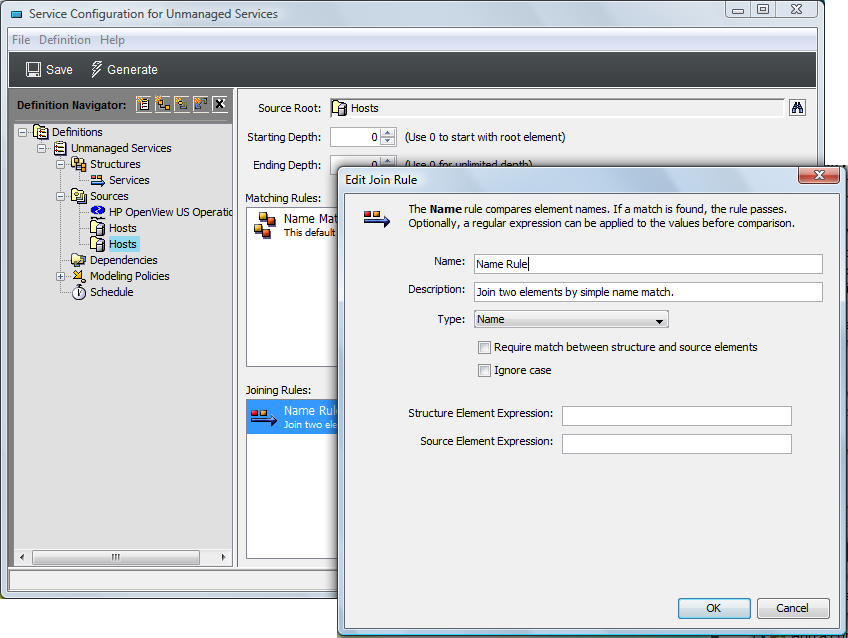 Edit Join Rule Dialog Box