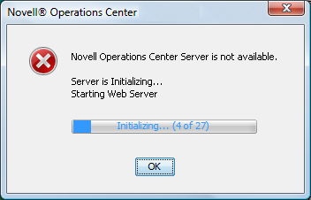 Managed Objects Warning Dialog Box