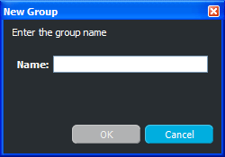 New Group Dialog Box