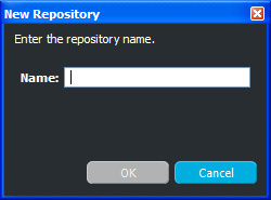 New Repository dialog box