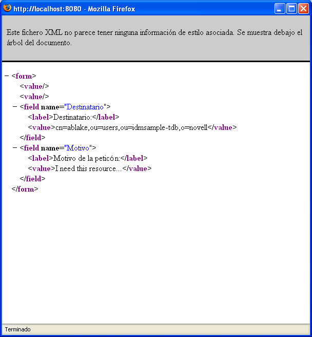 Documento XML para firma digital