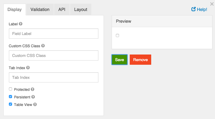 18 checkbox