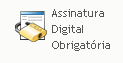 Ícone Assinatura Digital Obrigatória